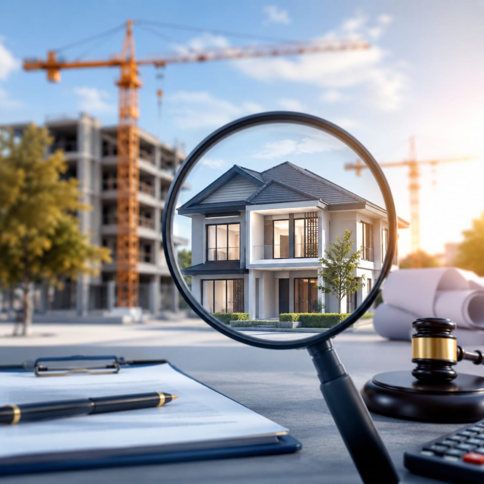 Property construction and project verification