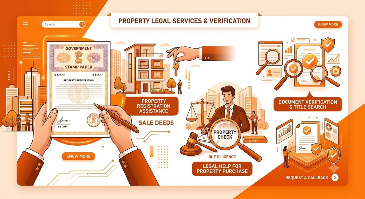 Property legal services and verification overview