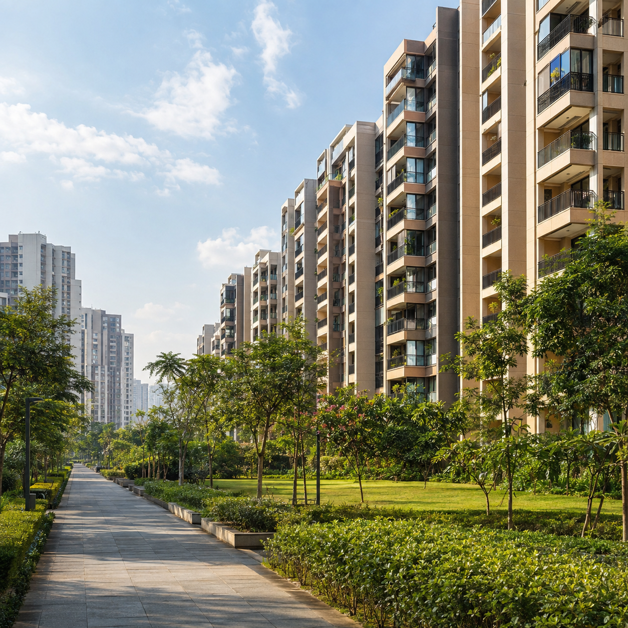 Sector 115 Noida residential neighbourhood
