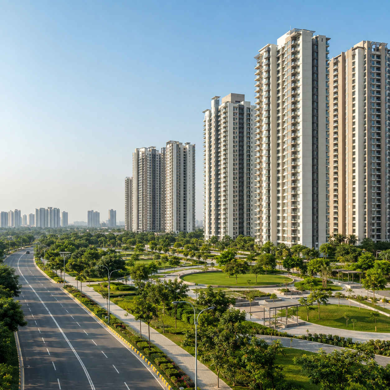 Sector 78 Noida residential neighbourhood