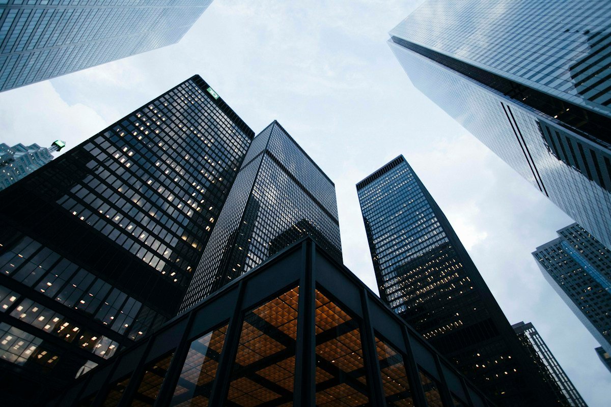 Representative image of commercial buildings for real estate investment news