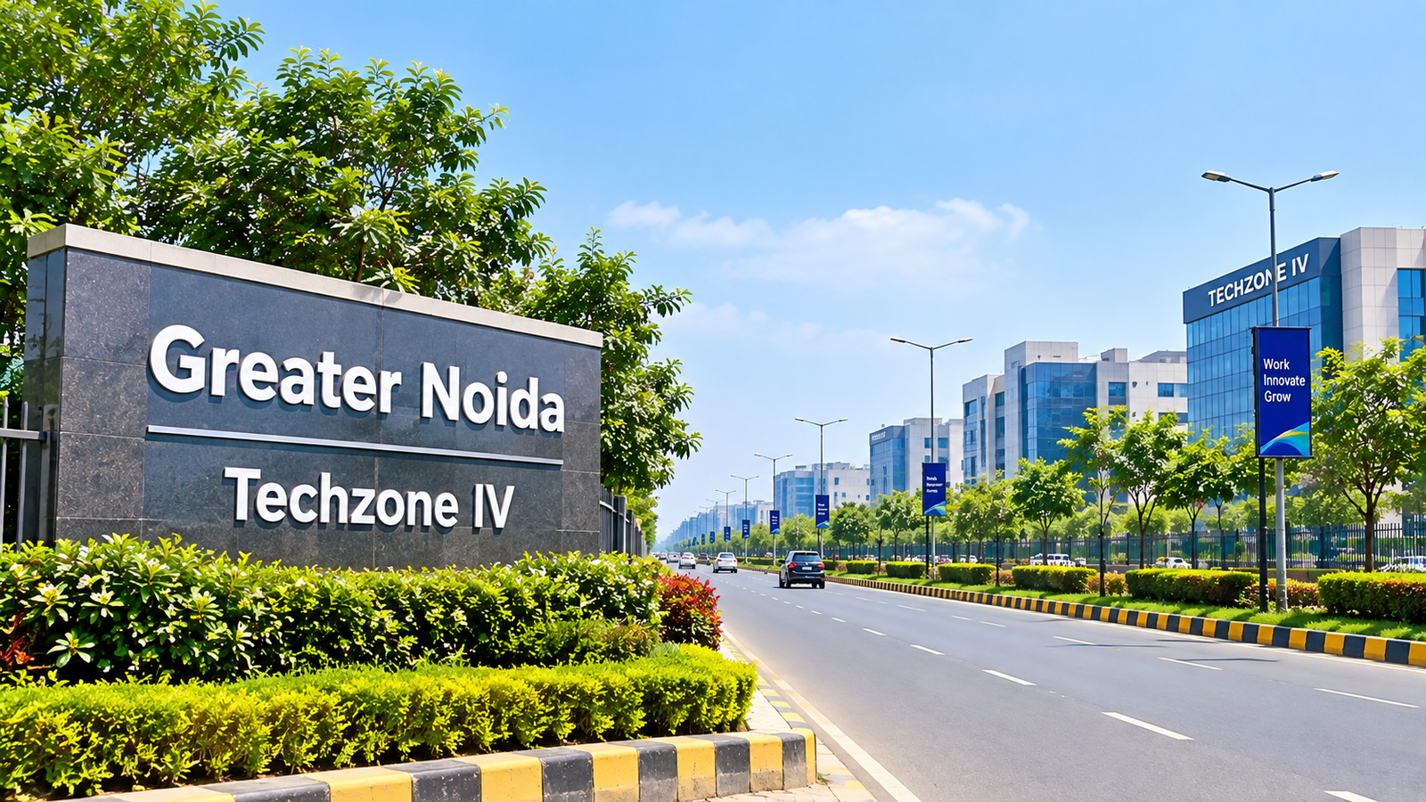 Greater Noida locality and residential area