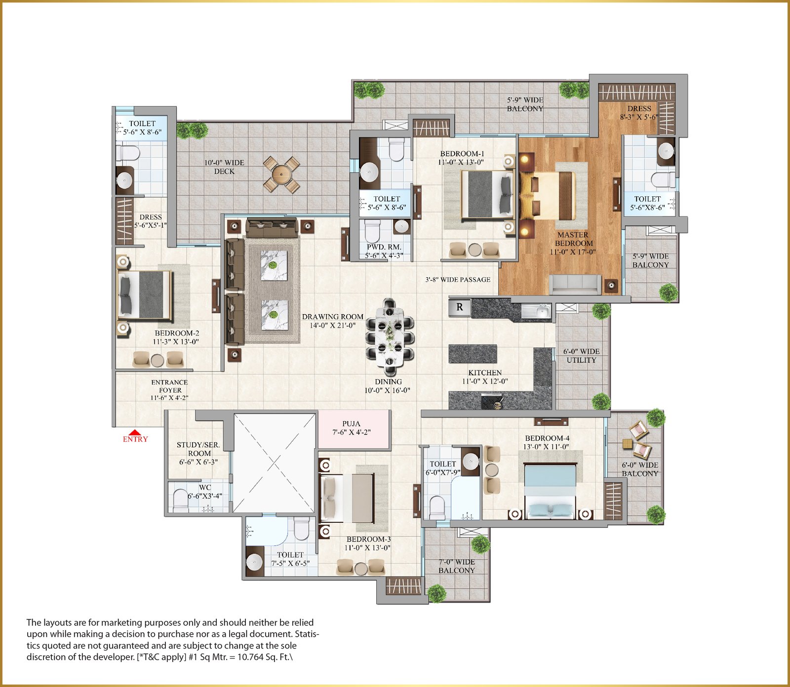 Type 02 floor plan