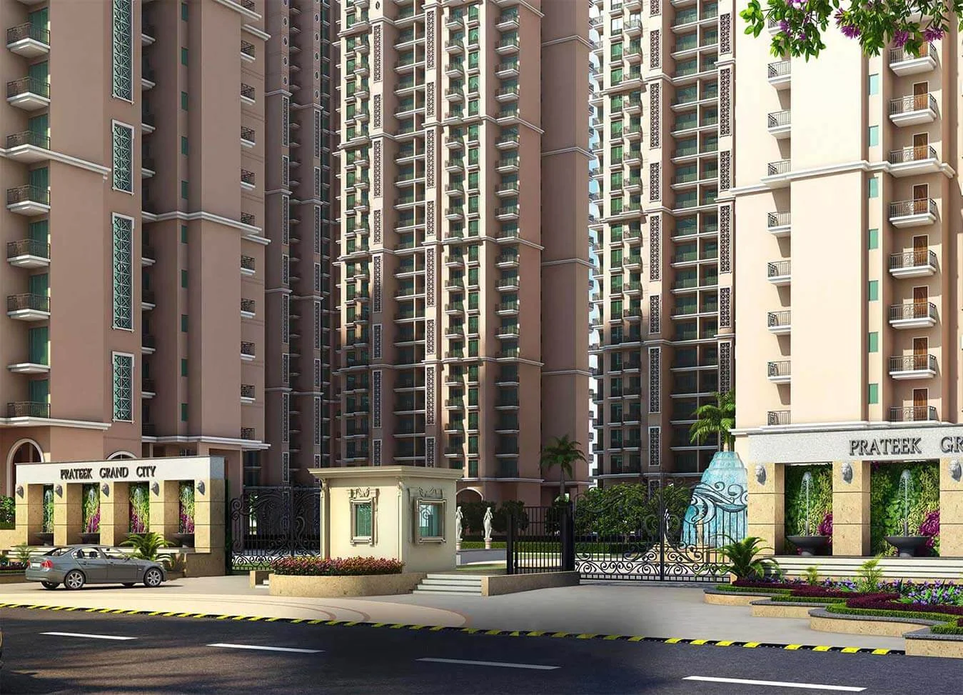 Prateek Grand City residential building