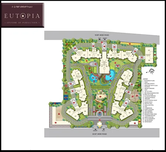Master Site Plan floor plan